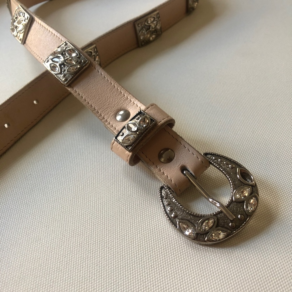 Pink rhinestone belt - Picture 2 of 9